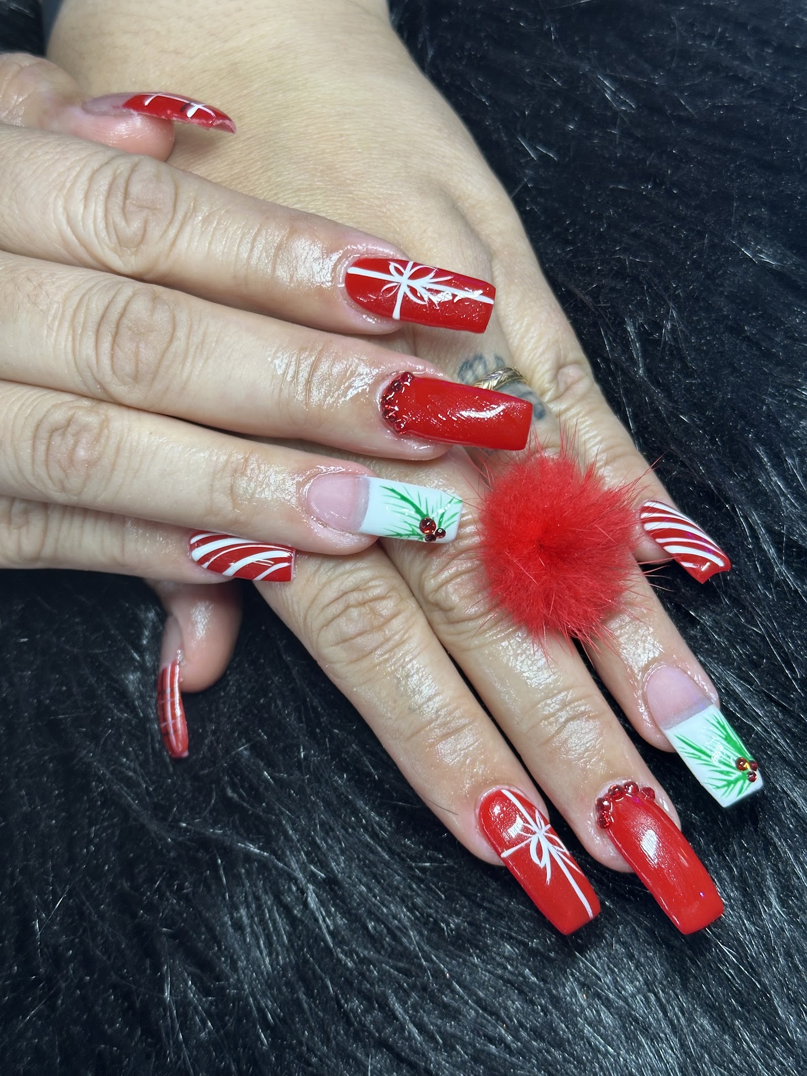 Sophia nails and spa nail work in Harker Heights, Texas